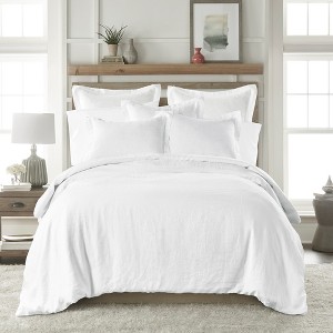 Washed Linen Duvet Cover - Levtex Home - 1 of 4