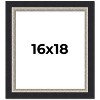 PosterPalooza | Embellished Black Picture Frame - UV Acrylic, Foam Board Backing, Hanging Hardware - 2 of 4
