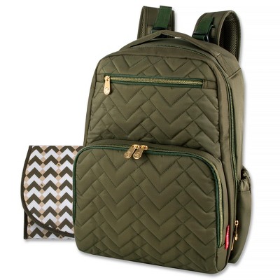 quilted diaper backpack