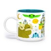 Silver Buffalo Star Wars: The Mandalorian Cartoon Grogu Ceramic Mug | Holds 13 Ounces - 3 of 4