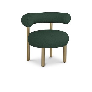 Meridian Furniture,Bordeaux Boucle Fabric Accent Chair - 1 of 4