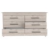 CAVINAS Dresser for Bedroom,Dressers & Chest of Drawers with 6 Drawer for Dining Room,Living Room,Entryway - 4 of 4