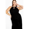 Women's Plus Size Stacey Maxi Dress - black | CITY CHIC - image 2 of 4