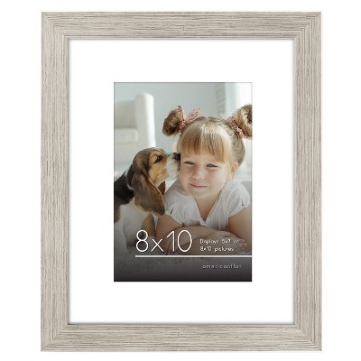 Americanflat Picture Frame with shatter-resistant glass - Available in a variety of sizes and styles