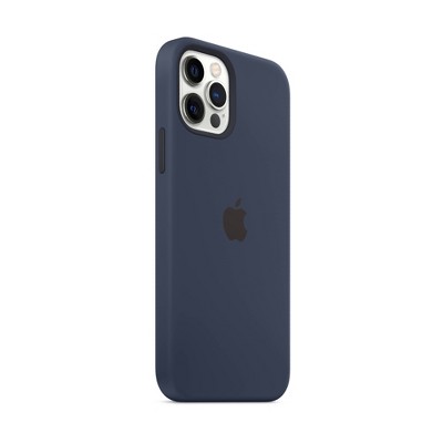 Apple Iphone 14 Silicone Case With Magsafe - Midnight : Target