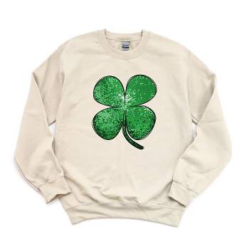 VBXOAE St Patrick's Day Men's Irish Hoodie with Kangaroo Pocket Irish  Shamrock Long Sleeve Round Neck Green Beer Electrocardiogram Graphic  Pullover T Shirt Blouse 