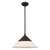 Livex Lighting Stockholm 1 - Light Pendant in  Bronze - 4 of 4