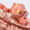 Plush Security Blanket - Pink Dino - Cloud Island™ - 3 of 3