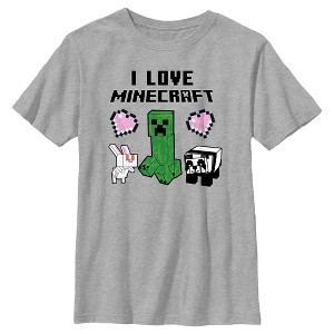 Boy's Minecraft Love and Mobs T-Shirt - 1 of 4