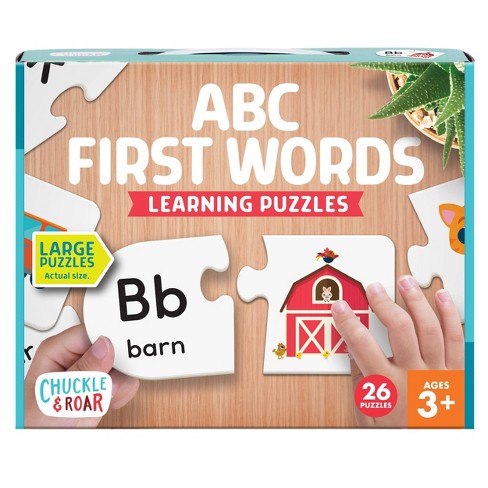 Chuckle & Roar Learning ABC First Words Learning Kids Puzzles 50pc - image 1 of 4