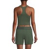 Lands' End Women's Chlorine Resistant High Neck Racerback Midkini Swimsuit Top - 2 of 3