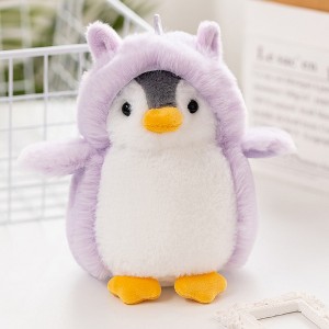 BABYYER Ultrasoft Penguin Plush Toy, 7.87" Lovely Cross-Dressing Penguin Toy, Room Decor Stuffed Animal Toy - 1 of 4