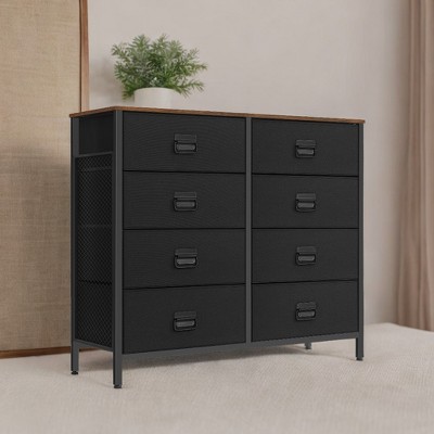 pacious 8-Drawer Dresser - Multi-Functional Storage Organizer for Bedroom, Living Room, Entryway