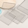 Unique Bargains Stainless Steel Barbecue Grill Mesh Round Cooling Rack - 3 of 4