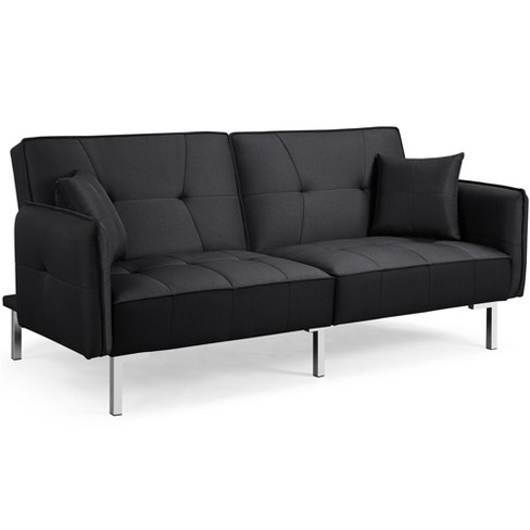 Target futon with sales arms