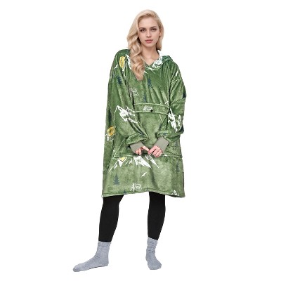 Tirrinia Women's Hoodie Sweatshirt, Casual Pullover Sweater, Soft Comfy Blanket Hoodie Sweatshirt, One Size Fits All, Gift for her
