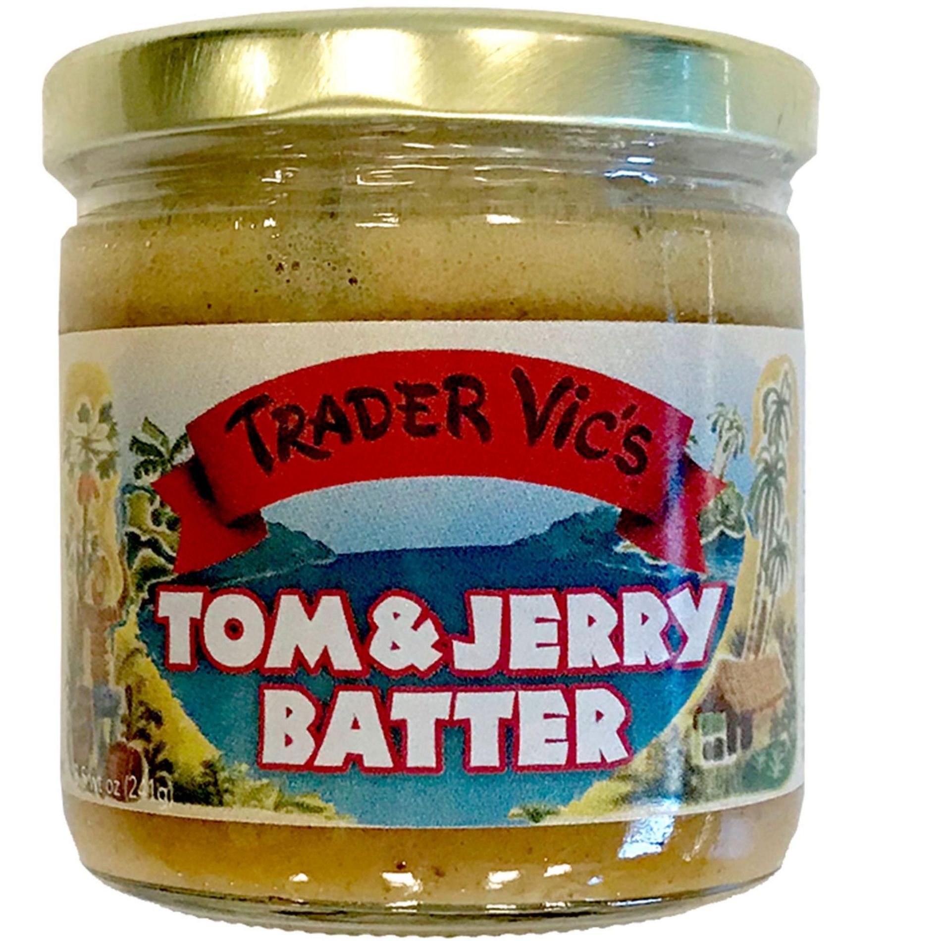 Trader Vic's Tom & Jerry Batter Winter Cocktail Mix 7.5 Oz.