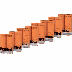 Evideco French Home Goods 3-Ply 140-Sheet Orange Toilet Paper Vibrant Halloween Bulk Sandalwood-Scented Rolls - 1 of 4