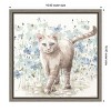 Amanti Art Bohemian Blue Cat I by Lisa Audit Canvas Wall Art Print Framed 16 x 16-in. - 4 of 4