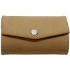 Speert Suede Mirror Double Lipstick Holder Pouch Snap Closure Grey or Tan Brown - 3 of 4