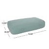 CAVINAS Waterproof Fabric Bean Bag Chair with Back Support,Lazy Sofa Chair with High Density Shredded Foam,Lounge Chair for Living Room - 2 of 4