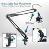 Desktop Suspension Microphone Boom Stand for Streaming with Adjustable Height, Sturdy Design, Professional-Grade Quality - 2 of 4