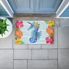 Stupell Industries Unicorn Seahorse & Hibiscus Printed Outdoor Door Mat, design by Audrey Jeanne Roberts, 18"x30" - 4 of 4