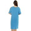 Just Love Short Sleeve Nightgown Oversized Screen Print Sleep Dress for Women - 3 of 3