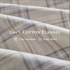 4 Pieces King 100% Cotton Flannel Printed Sheet Set,Andrews - 4 of 4