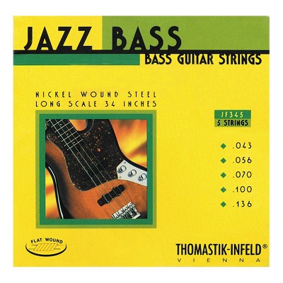 Thomastik JF345 Flatwound 5-String Jazz Bass Strings