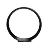 Sagebrook Home Set of 2 Metal Ring Sculptures - Modern Abstract Black Aluminum 12" and 14" Circular Sculpture Decor For Home or Office - 4 of 4