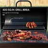 CAVINAS Grills Outdoor Cooking Charcoal Small Charcoal Grill Flat Grills Outdoor Cooking for Outdoor Camping - 3 of 4