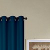 RT Designers Collection Kennedy Elegant Design Grommet Curtain Panel Navy - image 2 of 3