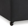 Sapphtopaz Modern Large Storage Ottoman Upholstered Vanity Stool with Wheels Foot Stool Storage Bench for Living Room, Bedroom, Entryway - 2 of 4