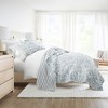 Geometric and Floral Modern Reversible Quilt and Shams Set - Becky Cameron - 4 of 4
