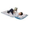 Disney Toy Story It's Play Time Blue, Green, and White, Woody, Buzz and The Toys Deluxe Easy Fold Toddler Nap Mat - 2 of 4
