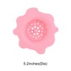 Unique Bargains Kitchen Drain Strainer Pastel-Colored TPR 1 Pc - 3 of 4