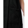 cheibear Women's Towel Wrap Dress Robe Sleeveless Bathrobe with Strap for Gym Shower Spa - 4 of 4