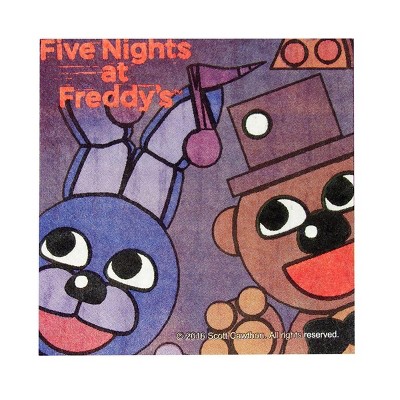 Forum Novelties Five Nights at Freddy's 16 Count 10" Square Beverage Napkins