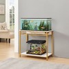 unipaws 40 Gallon Fish Tank Stand with Power Outlets - 2 of 4