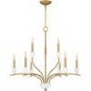 Frida 9-Light Aged Brass Chandelier - 4 of 4