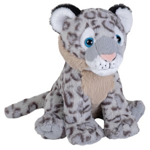 Wild Republic Earthkins Mini Snow Leopard Stuffed Animal, 8 Inches - 1 of 1
