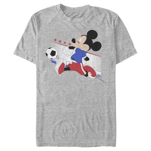 Men's Mickey & Friends Mickey Mouse France Soccer Team T-Shirt - 1 of 4