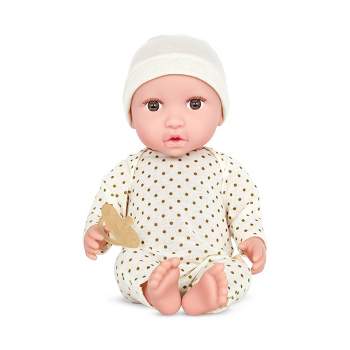 babi by Battat 14" Baby Doll with PJs & Ivory Hat