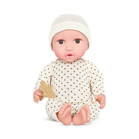 babi by Battat 14" Baby Doll with PJs & Ivory Hat - image 1 of 4