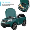 24V Officially Licensed Land Rover Ride On Car, 2-Seater w/Parent Remote Control, 3 Speeds, for Kids Ages 37-95 Month - 3 of 4
