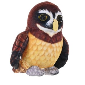 Wild Republic Rainforest Birds Spectacled Owl Stuffed Animal, 4.5 Inches - 1 of 1