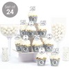 Big Dot of Happiness We Still Do - 25th Wedding Anniversary - Cupcake Decoration - Anniversary Party Cupcake Wrappers and Treat Picks Kit - Set of 24 - 2 of 4
