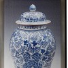 14"x20" Set of 2 Ginger Jar Framed Wall Arts Blue/White - A&B Home - 3 of 3