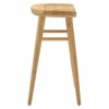 Modway Saville Backless Wood Counter Stools - Set of 2 - 3 of 4